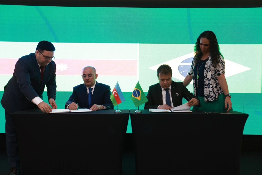 Şahin Bağırov Braziliya gömrük orqanları ilə əməkdaşlıq sazişi imzalayıb