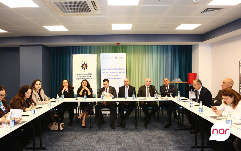 “Nar” QHT-lərlə KSM sahəsində əməkdaşlığın gücləndirilməsinə dəstək verir