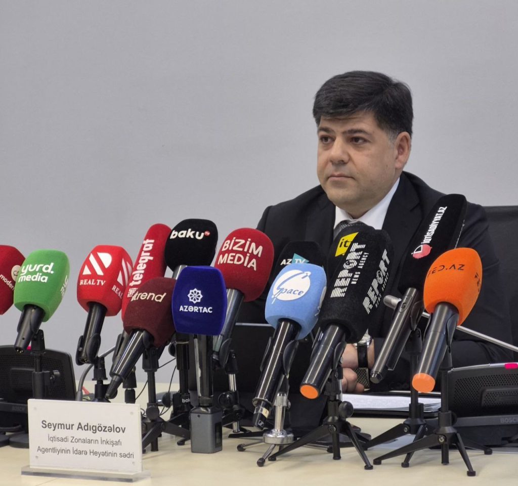 Seymur Adıgözəlov: “Ağdam Sənaye Parkı rezidentlərin sayına görə ölkədə ikinci yerdədir”