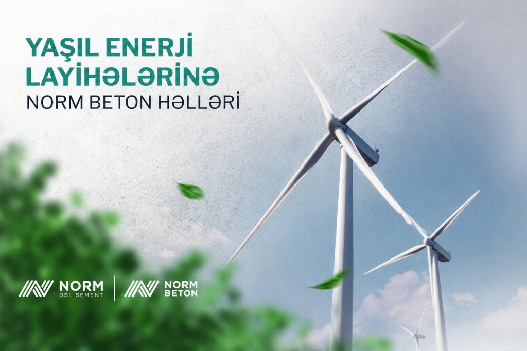 Qafqazın ən böyük külək elektrik stansiyası “Xızı-Abşeron” layihəsində Norm məhsullarından istifadə olunub