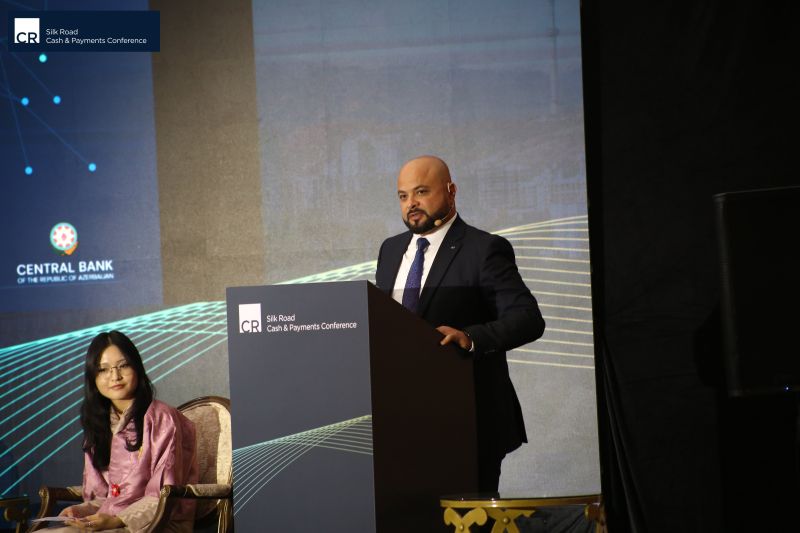 Mərkəzi Bank rəsmisi Azərbaycanın ödəniş sistemlərinin inkişafını beynəlxalq konfransda təqdim edib