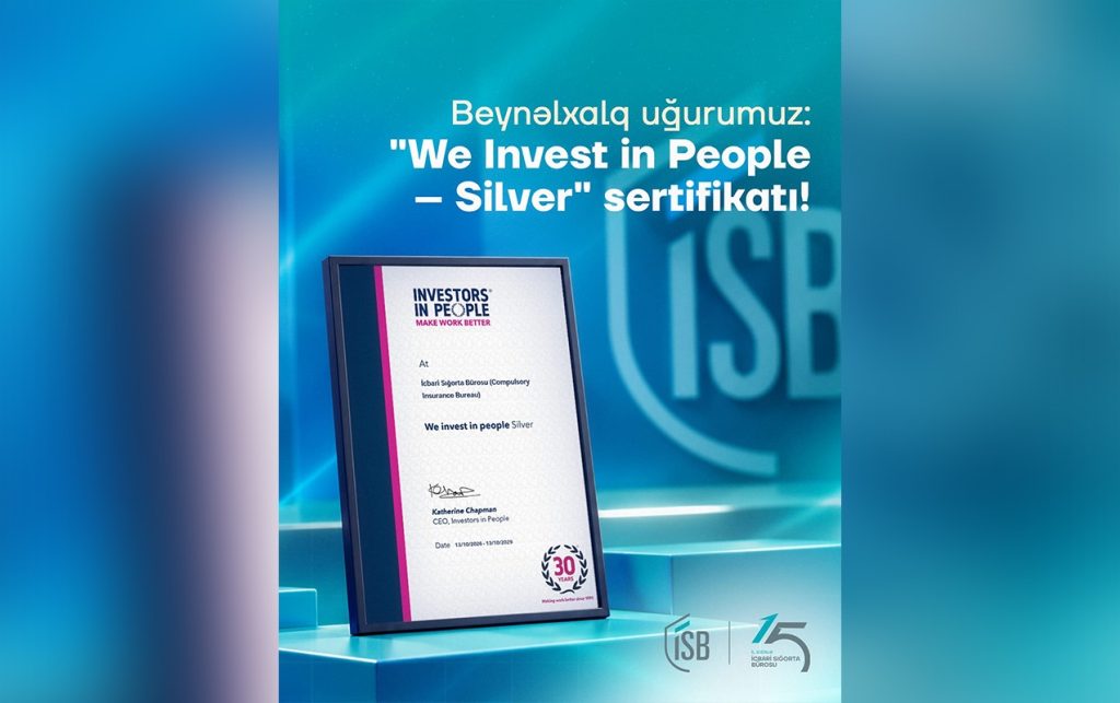 İcbari Sığorta Bürosu beynəlxalq “Silver” akkreditasiyasına layiq görülüb
